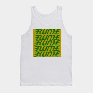 Hi This Is Flume Logo Multi-Coloured 2 Tank Top